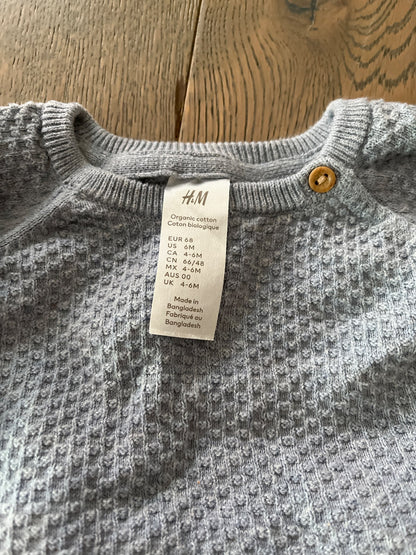 H and M knit set, Kids 6 Month (3-6M)
