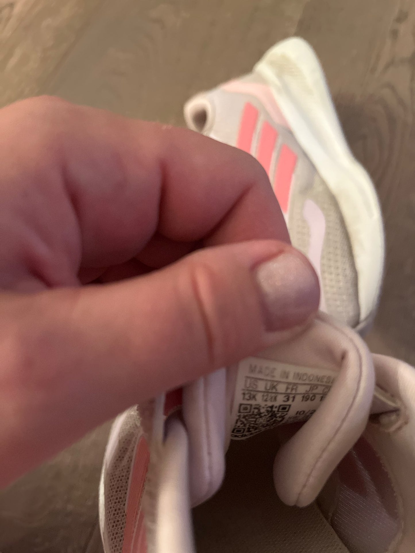 Adidas Runners , Shoes 13 (Kids:4-8yr)