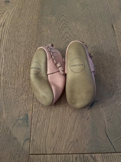 Light Pink Minimocs, Shoes 3 (Baby: 0-12 mth)