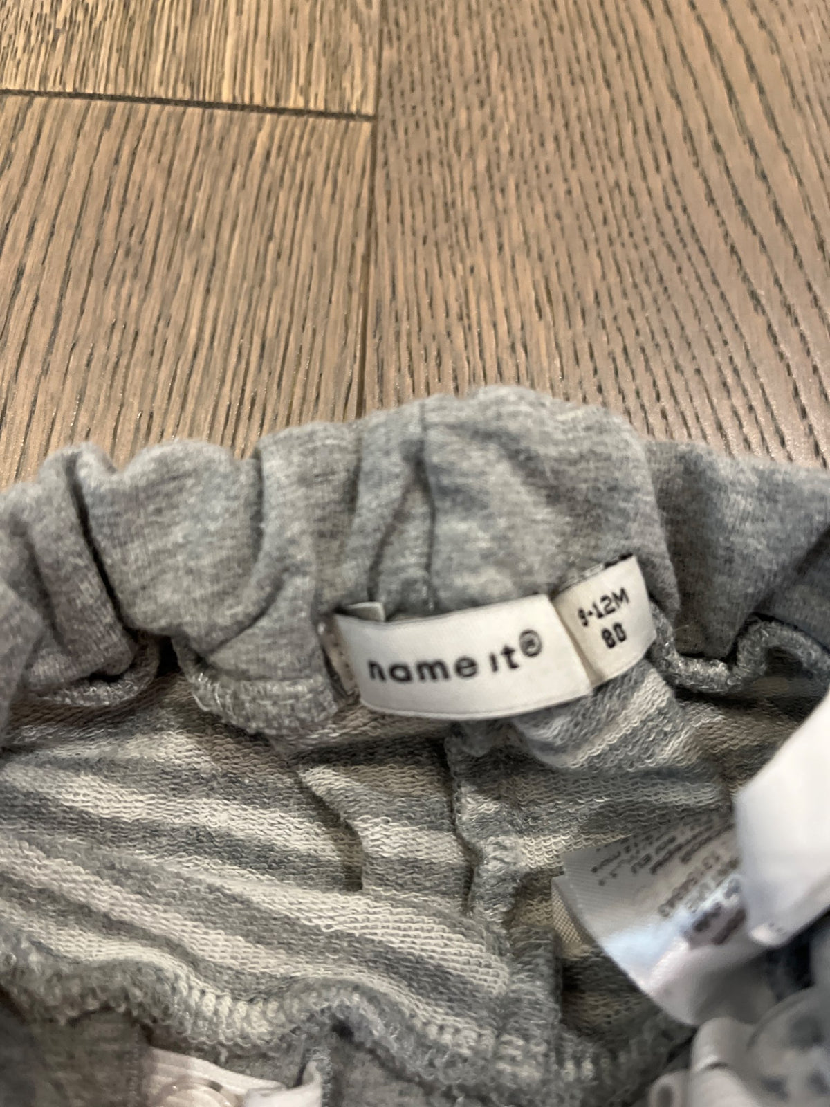 Name It Grey Sweat Pants, Kids 12 Month (9-12M)