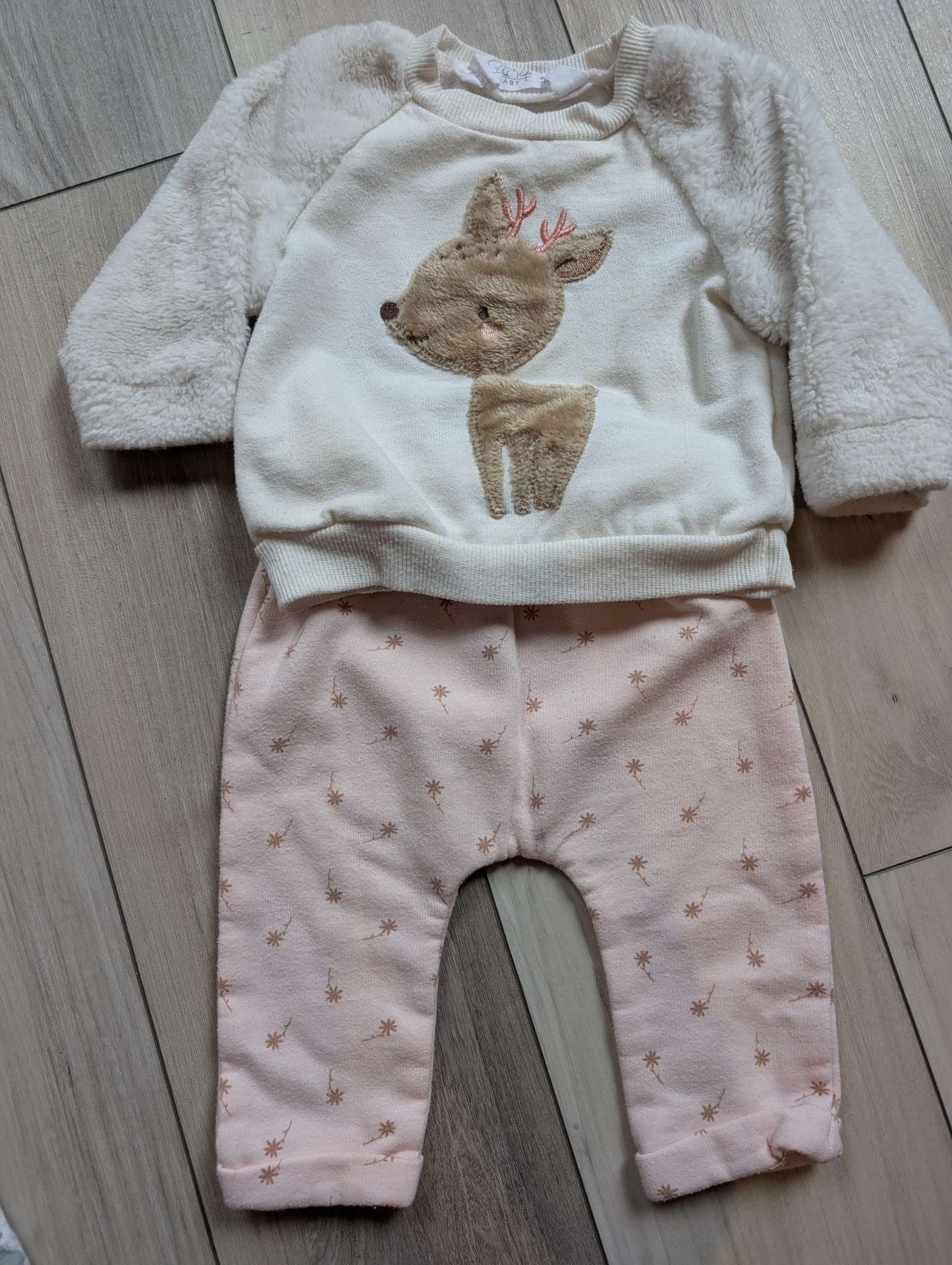 Girls 3-6 Month Fall/Winter Outfit Set - 3 Outfit Pack, Kids 6 Month (3-6M)