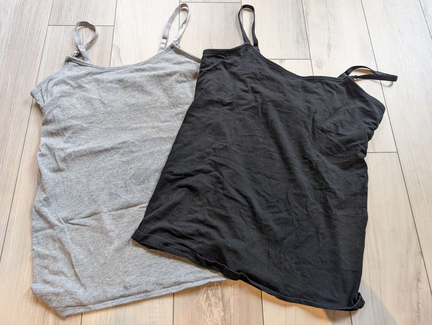2 pack Small Motherhood Maternity Nursing Tanks, Maternity S (4-6)