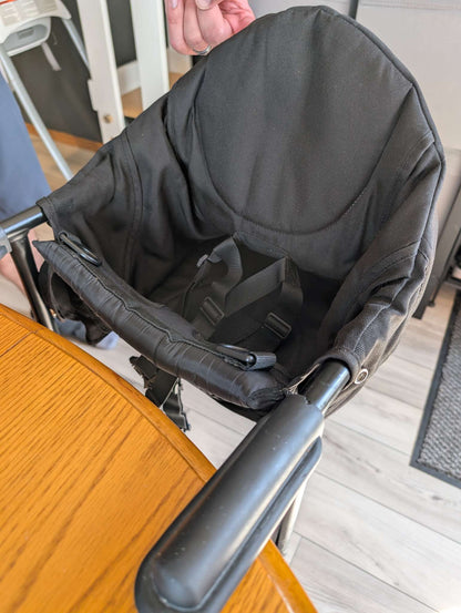 Guzzie + Guss Perch Chair - Black - MSRP: $119.99