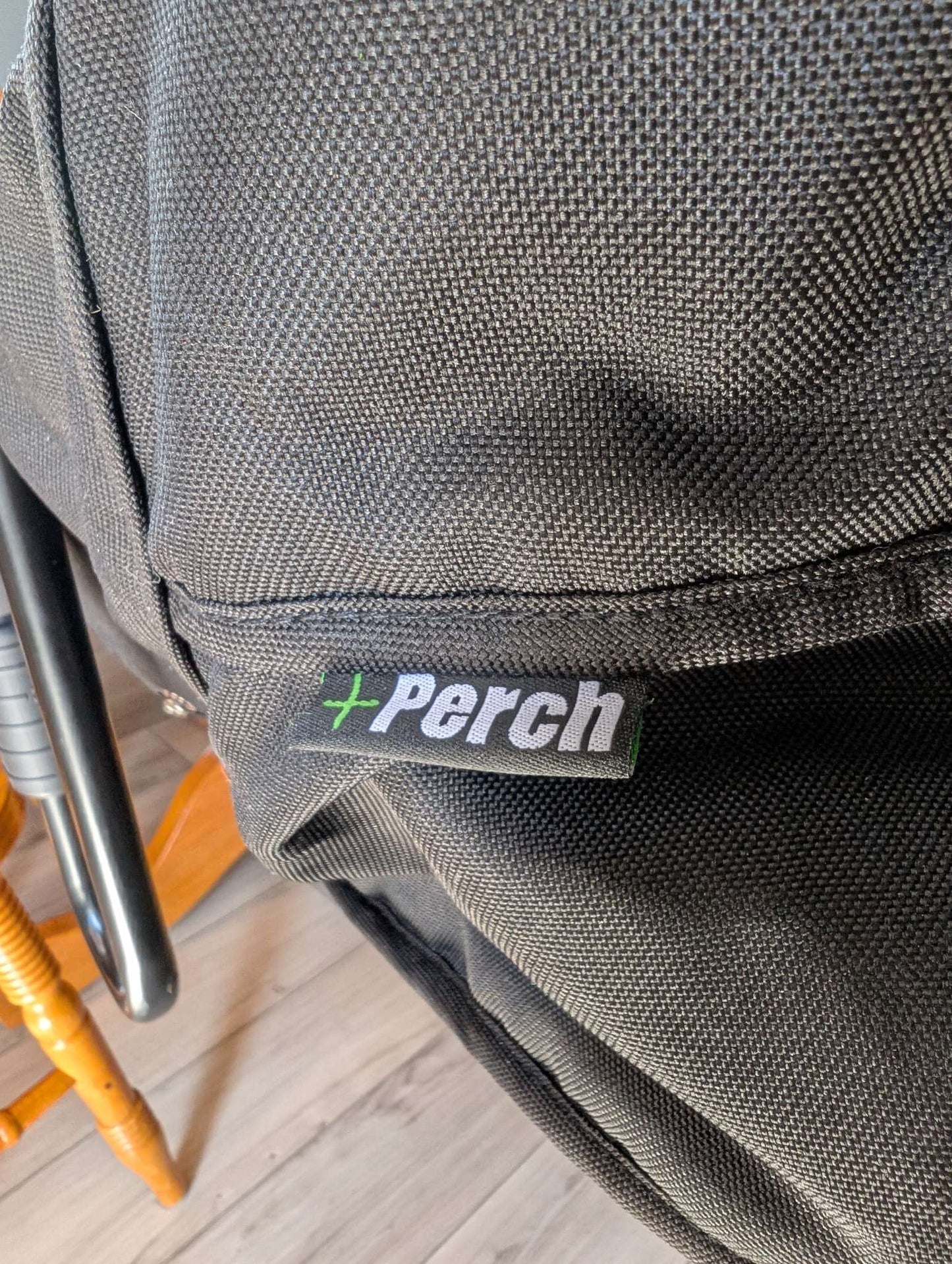 Guzzie + Guss Perch Chair - Black - MSRP: $119.99
