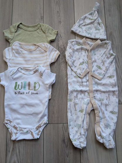 0-3 Month Kyle and Deena Set, Kids 3 Month (0-3M)