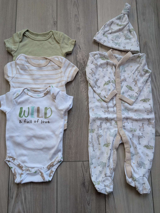 0-3 Month Kyle and Deena Set, Kids 3 Month (0-3M)