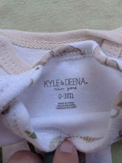 0-3 Month Kyle and Deena Set, Kids 3 Month (0-3M)