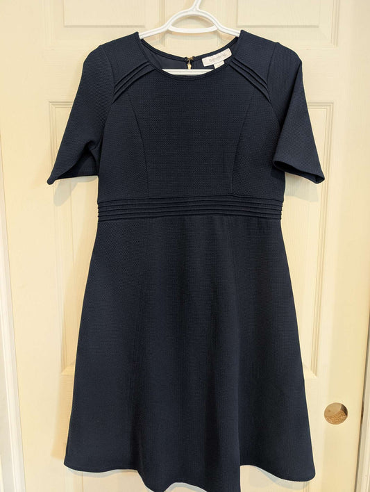 Small Navy Motherhood Maternity Dress, Maternity S (4-6)
