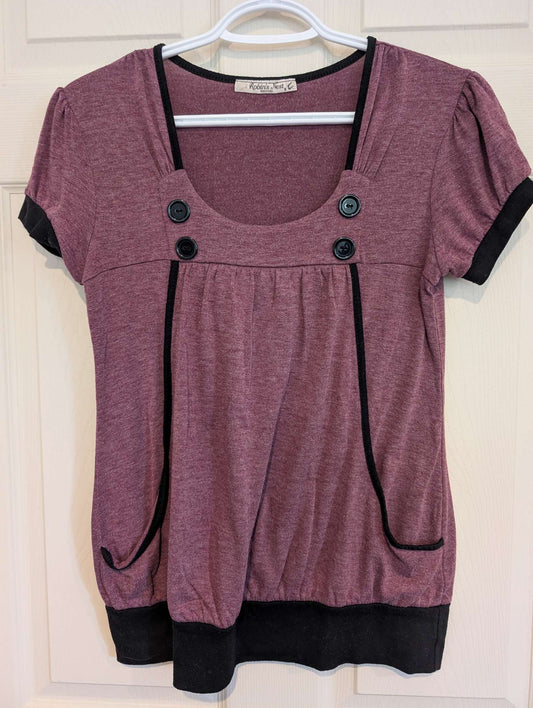 Small Robin's Nest Maternity Top, Maternity S (4-6)