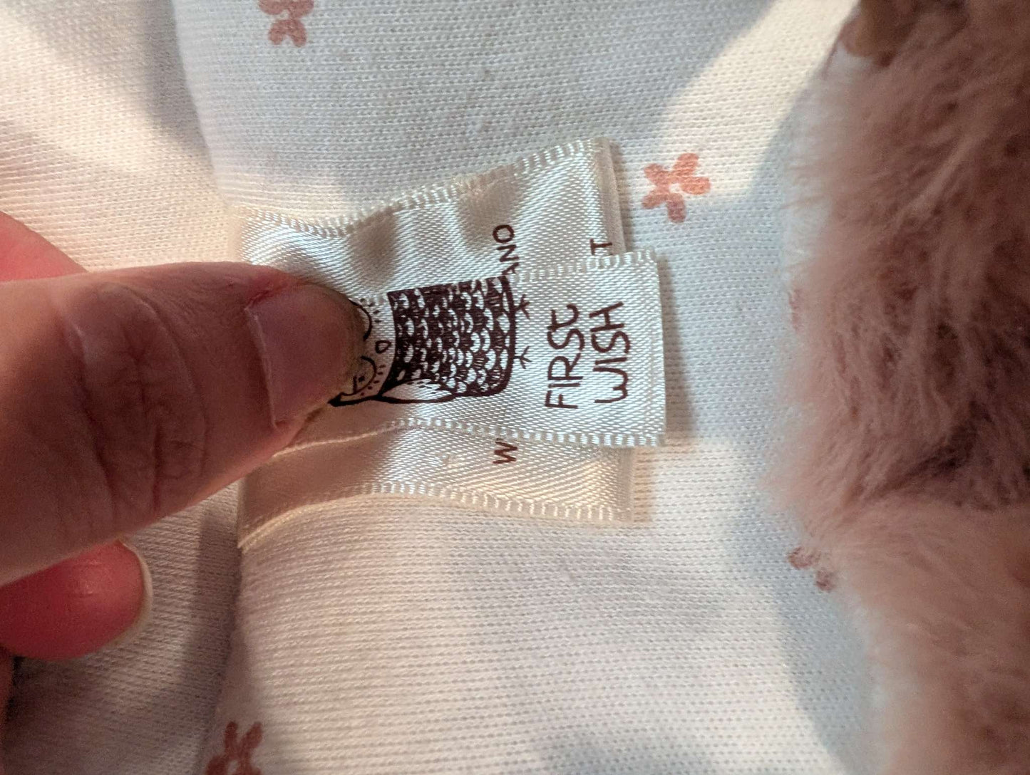 6-9 Month Pink Bear Winter One Piece, Kids 9 Month (6-9M)