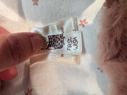 6-9 Month Pink Bear Winter One Piece, Kids 9 Month (6-9M)
