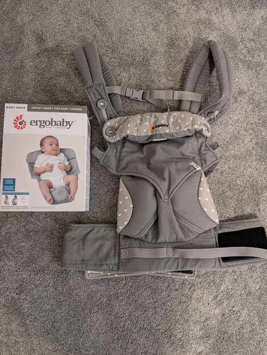 Ergo Baby 360 4 Position Carrier with Newborn Insert