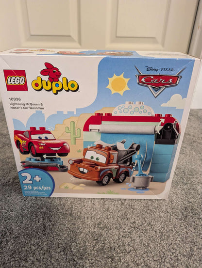 Lightning McQueen and Mater's Car Wash Fun Duplo Set - MSRP: $39.99