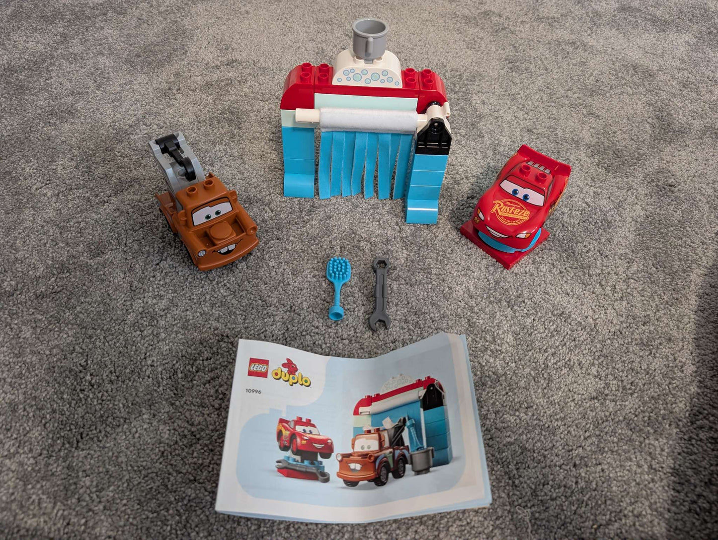 Lightning McQueen and Mater's Car Wash Fun Duplo Set - MSRP: $39.99