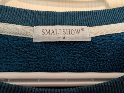 Medium Smallshow Teal Nursing Sweater - MSRP: $44, Maternity M (8-10)