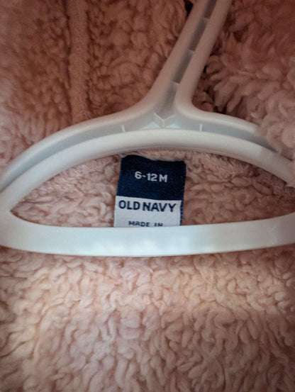 6-12 Month Pink Old Navy Bearsuit, Kids 12 Month (9-12M)