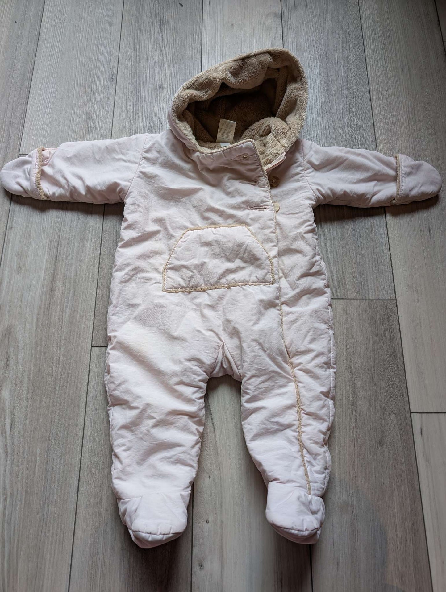 Pink 3-6 Month Old Navy Winter Suit, Kids 6 Month (3-6M)