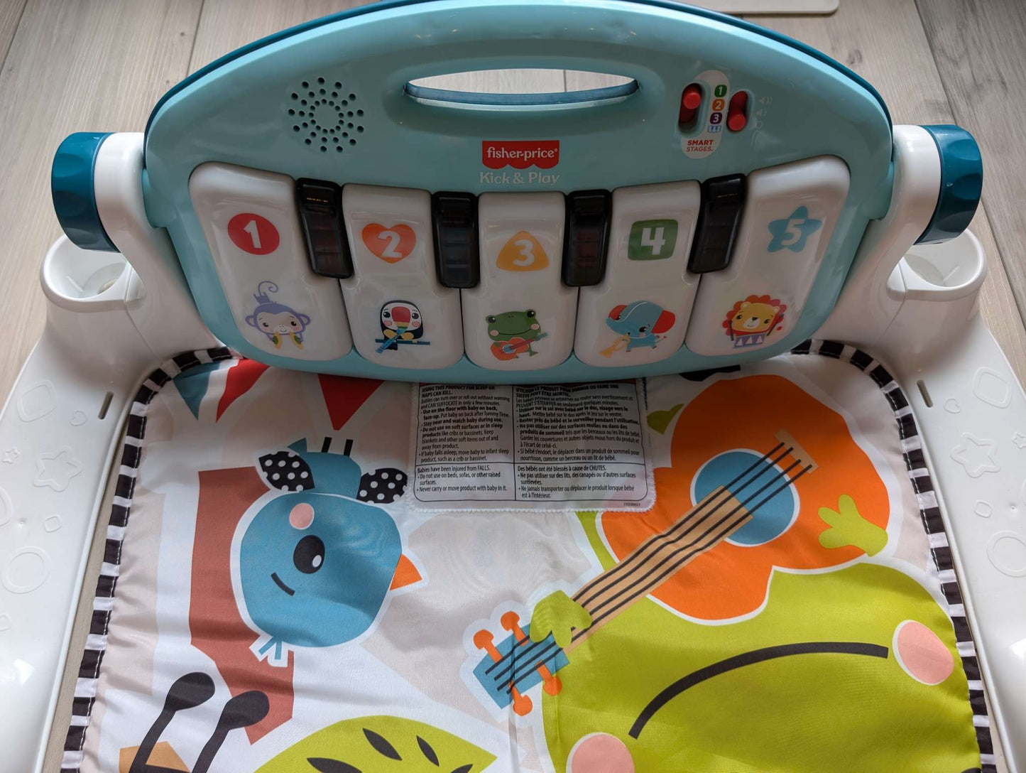 Fisher Price Kick & Play Gym - MSRP: $69.97