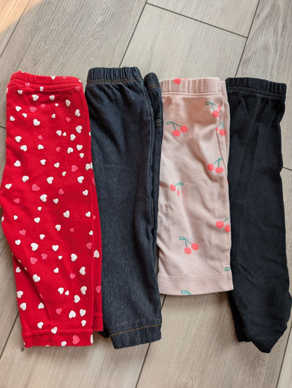 Girls 3-6 Months Basics Set, Kids 6 Month (3-6M)