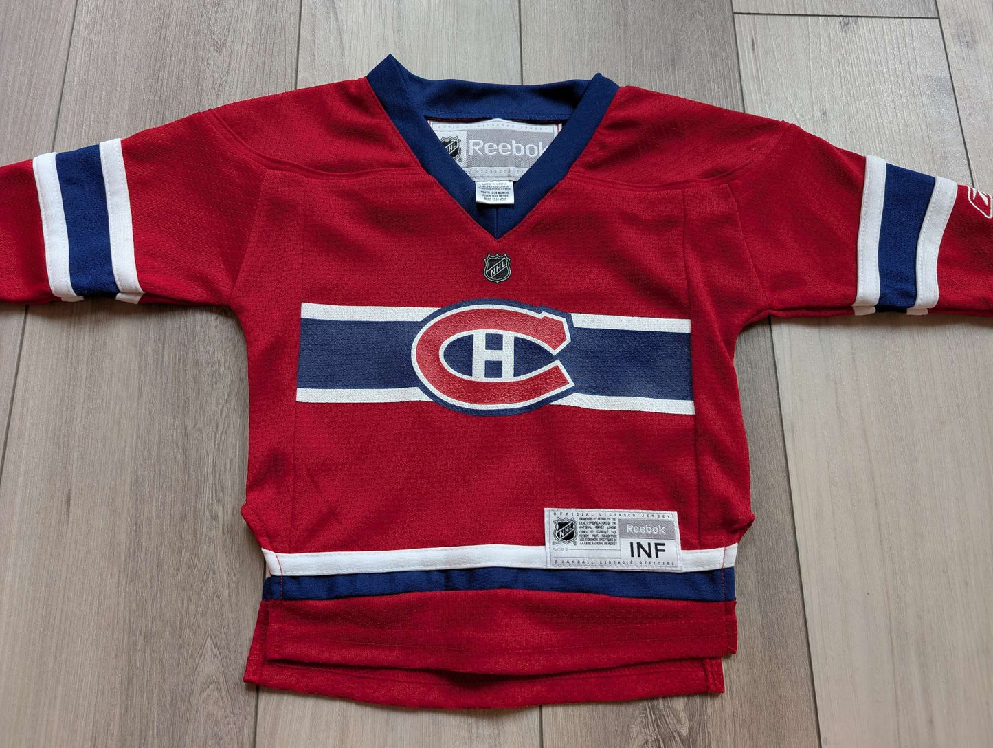 Montreal Canadiens 12-24 Month Jersey, Kids 18 Month (12-18M)