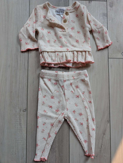 Girls 3-6 Month Outfit Set, Kids 6 Month (3-6M)