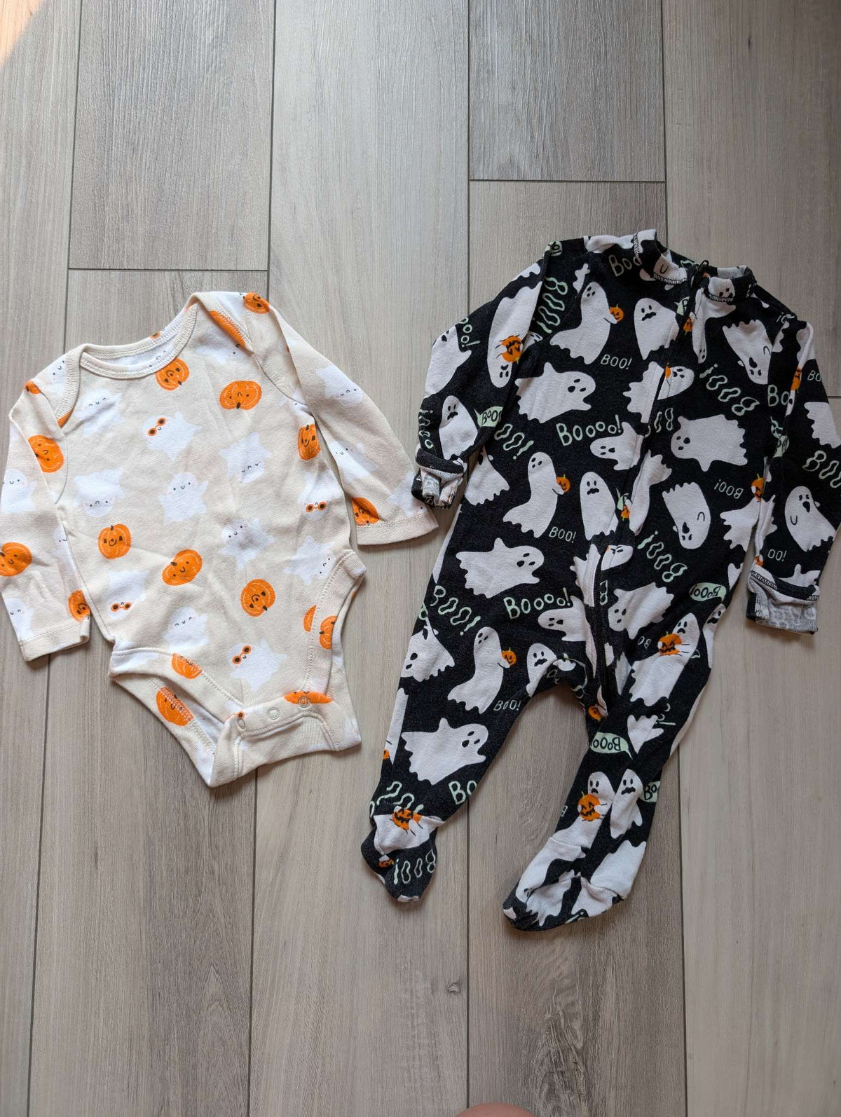 Gender Neutral Halloween Grow With Me Set - 0-6 Months, Kids 3 Month (0-3M)