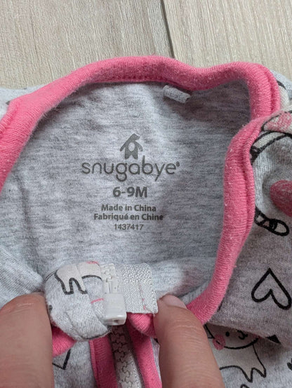 2 pack Snugabye Sleep Sacks (6-9 month), 6-12 Months (Medium)