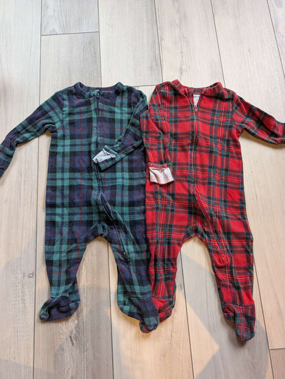 6-9 Month Gender Neutral Christmas Pajamas, Kids 9 Month (6-9M)