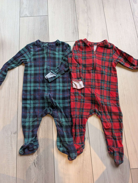 6-9 Month Gender Neutral Christmas Pajamas, Kids 9 Month (6-9M)