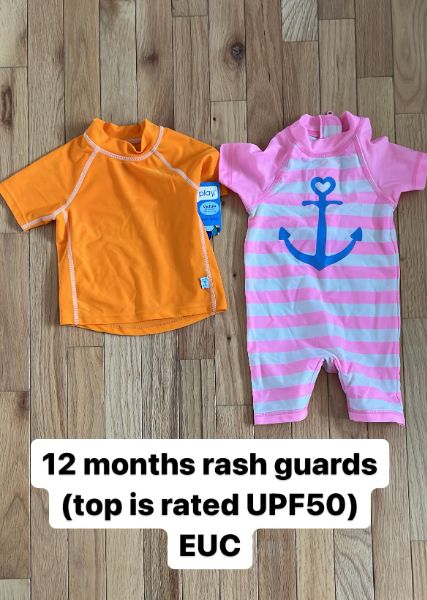 12 month Rash Guard Swimwear