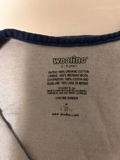 Woolino sleep sack size 2-4 years, 2T, 3T & 4T+