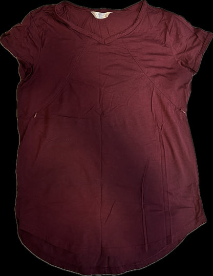 Bundle of 3 Cadenshae nursing tops in size small, Maternity S (4-6)