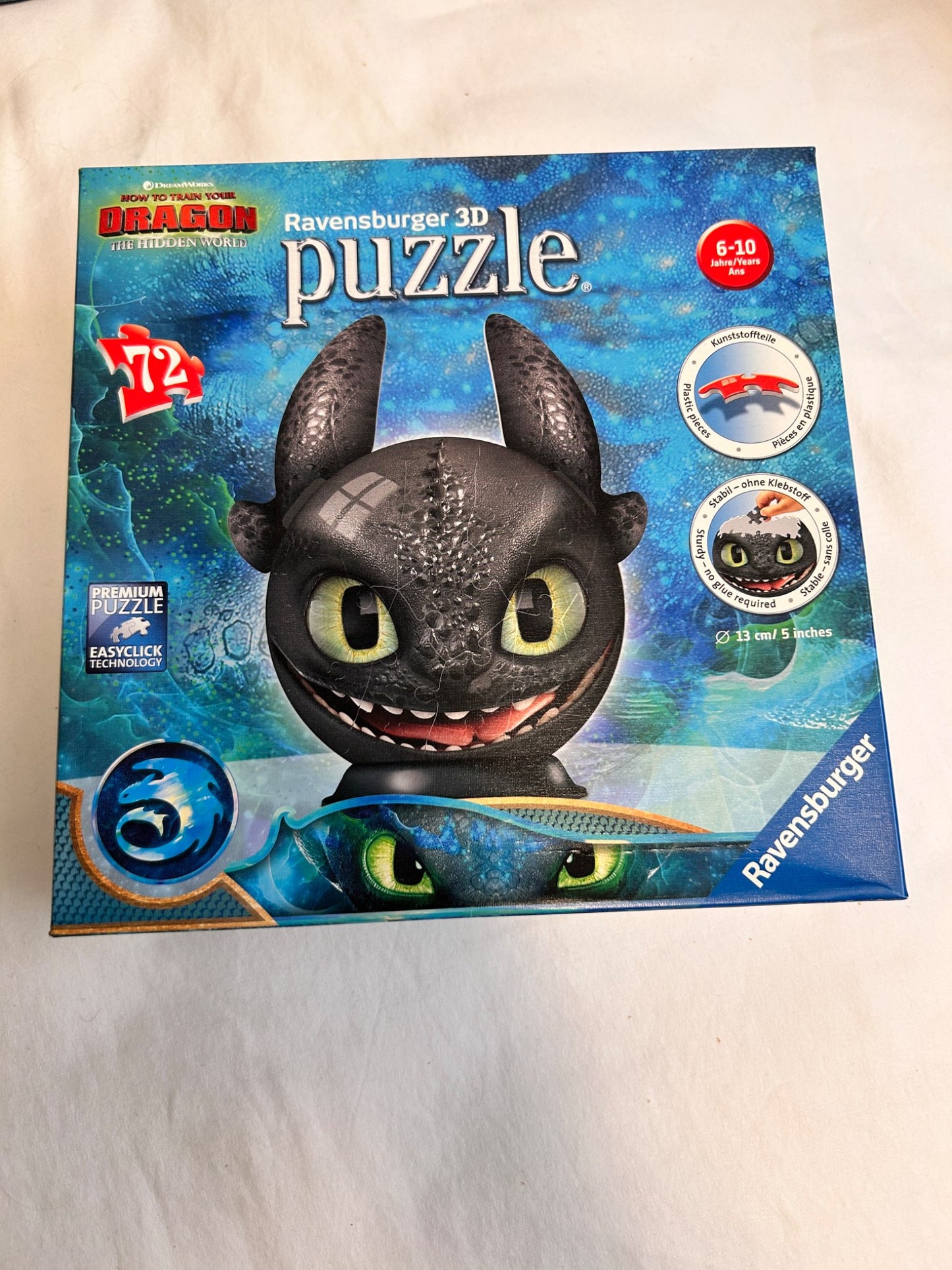 How to Train Your Dragon 3D puzzle