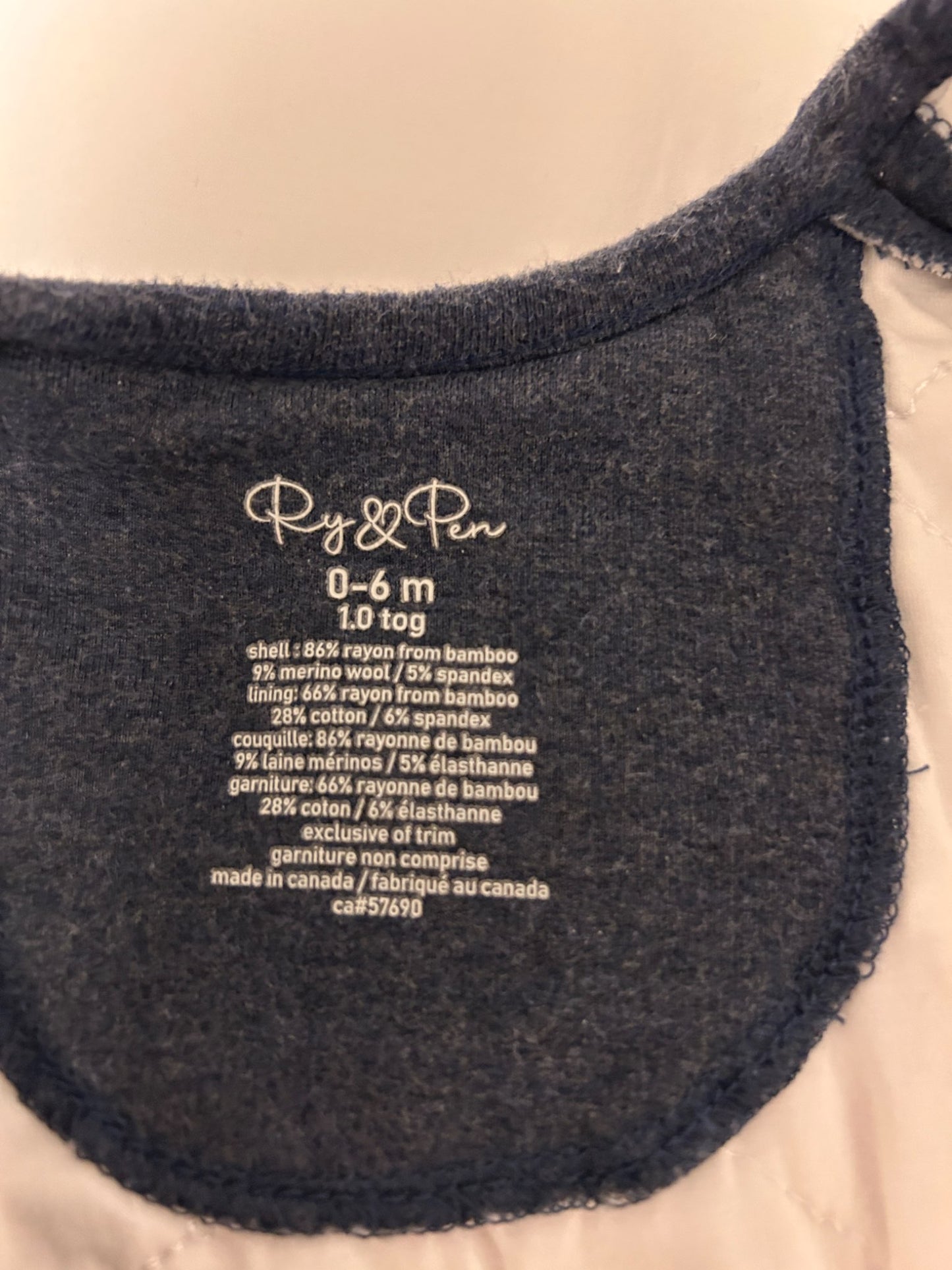 Ry&Pen sleeper 0-6 months, 0-6 Months (Small)