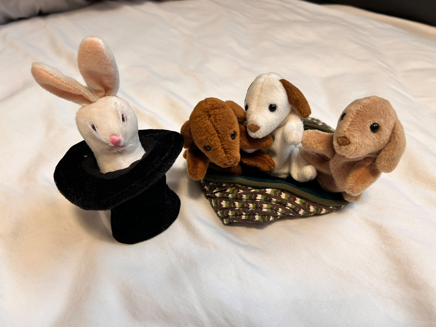 Set of Folkmanis finger puppets