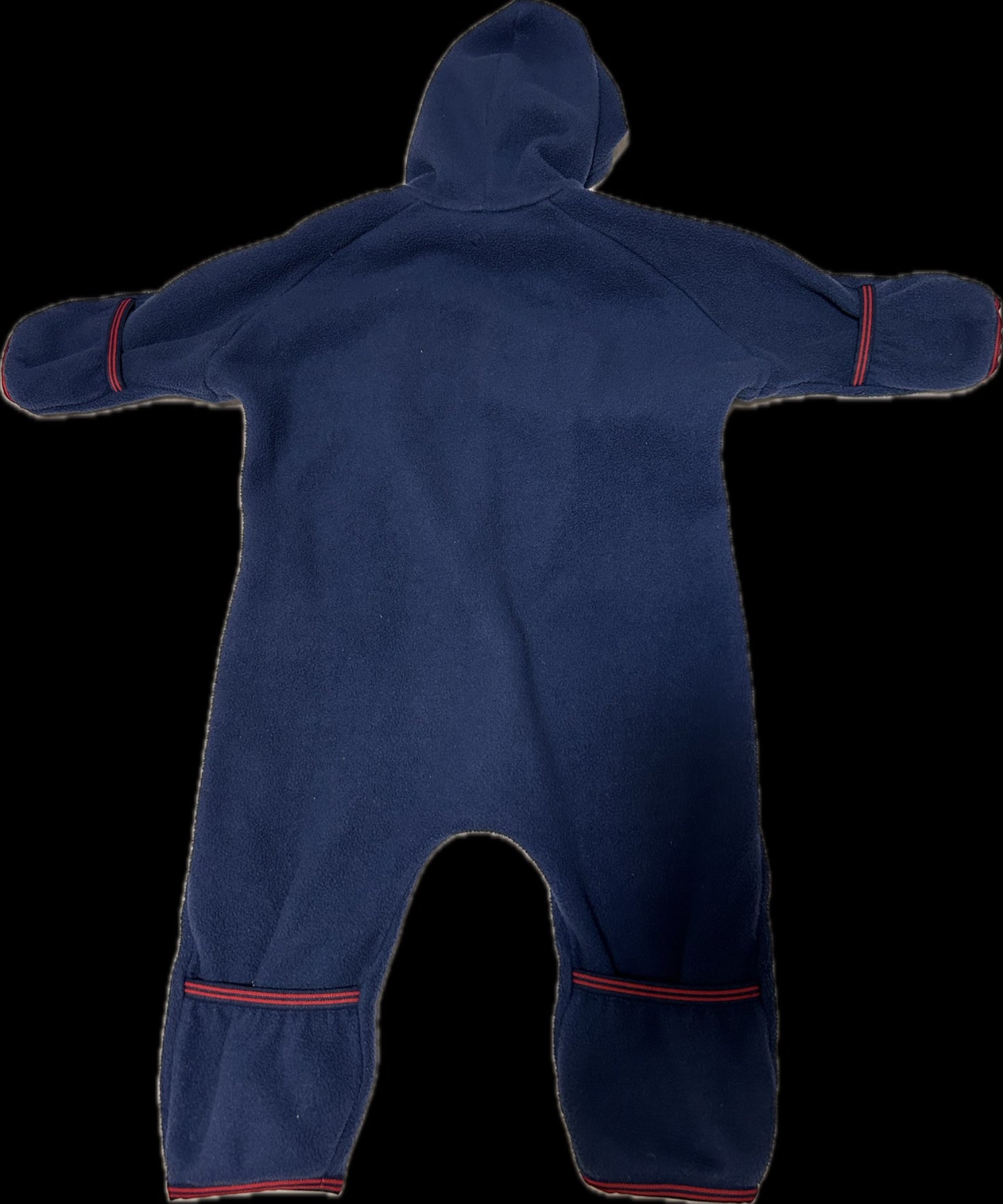 MEC navy fleece bunting suit 6 months, Kids 9 Month (6-9M)