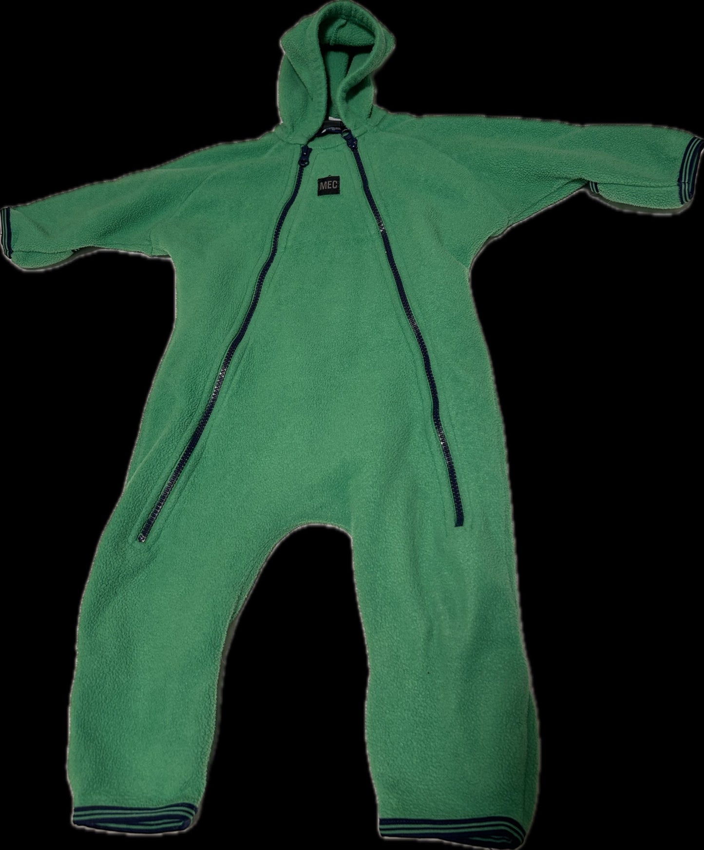 MEC green fleece bunting suit 12 months, Kids 18 Month (12-18M)
