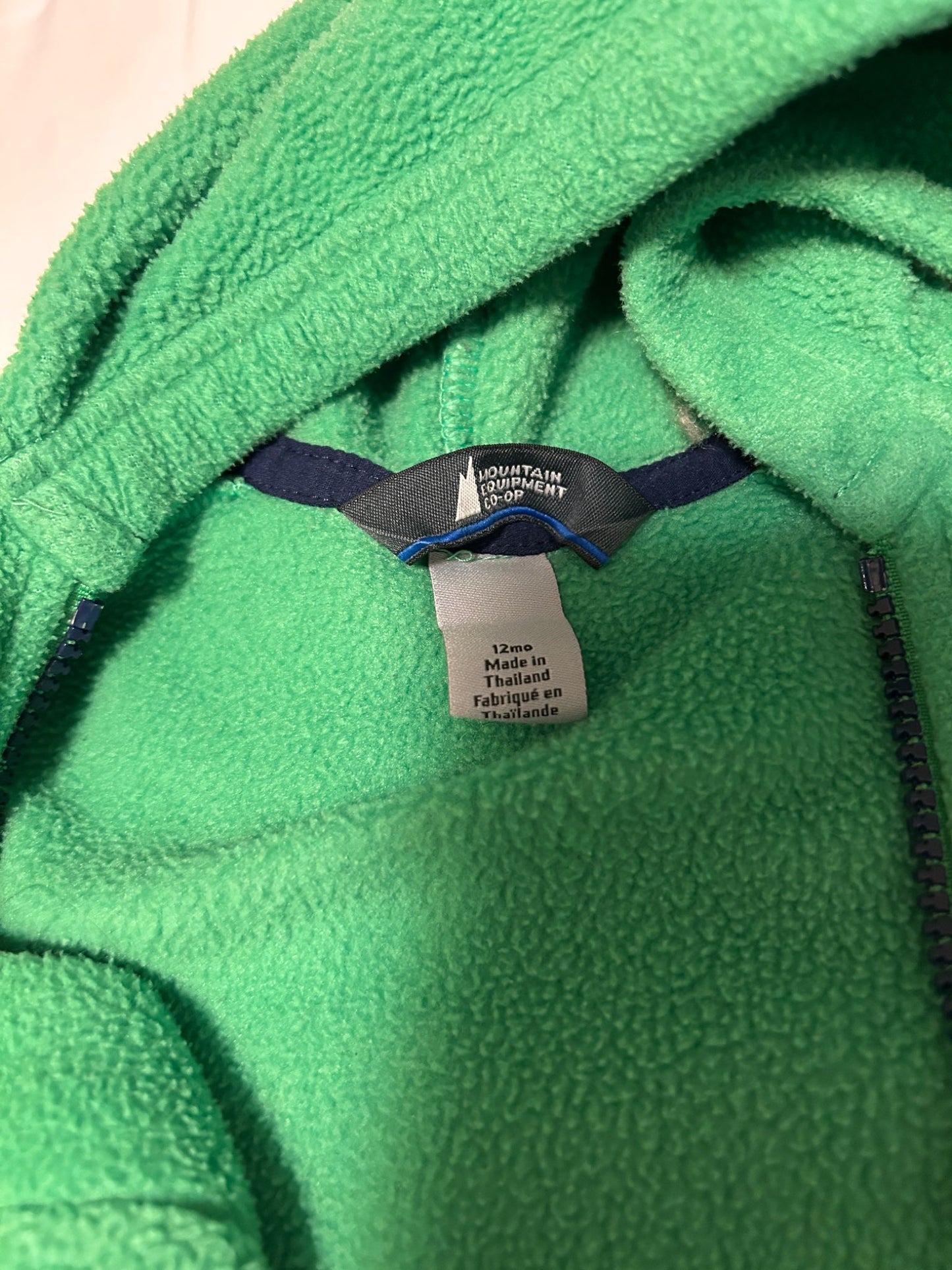 MEC green fleece bunting suit 12 months, Kids 18 Month (12-18M)