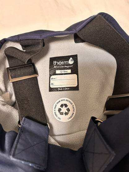 Therm Kids all-weather fleece overalls 12-18 Months, Kids 18 Month (12-18M)