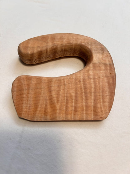 Wood toddler knife