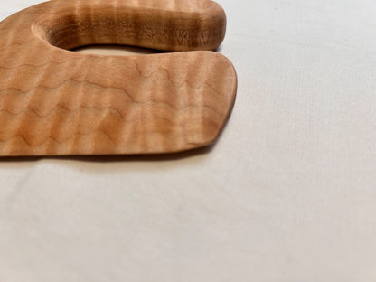 Wood toddler knife