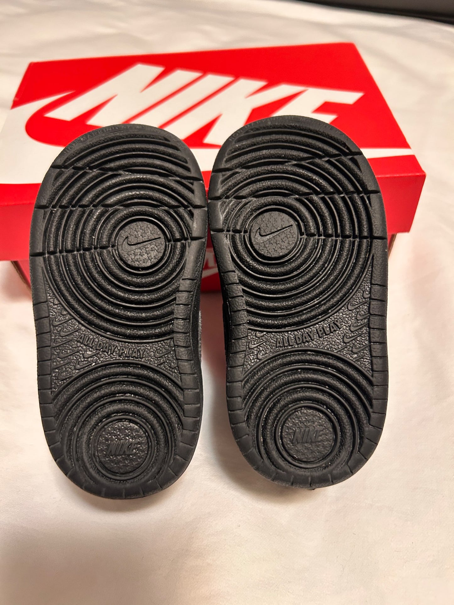 Nike black Court Borough low sneakers size 5C, Shoes 5 (Walkers:12-24 mth)