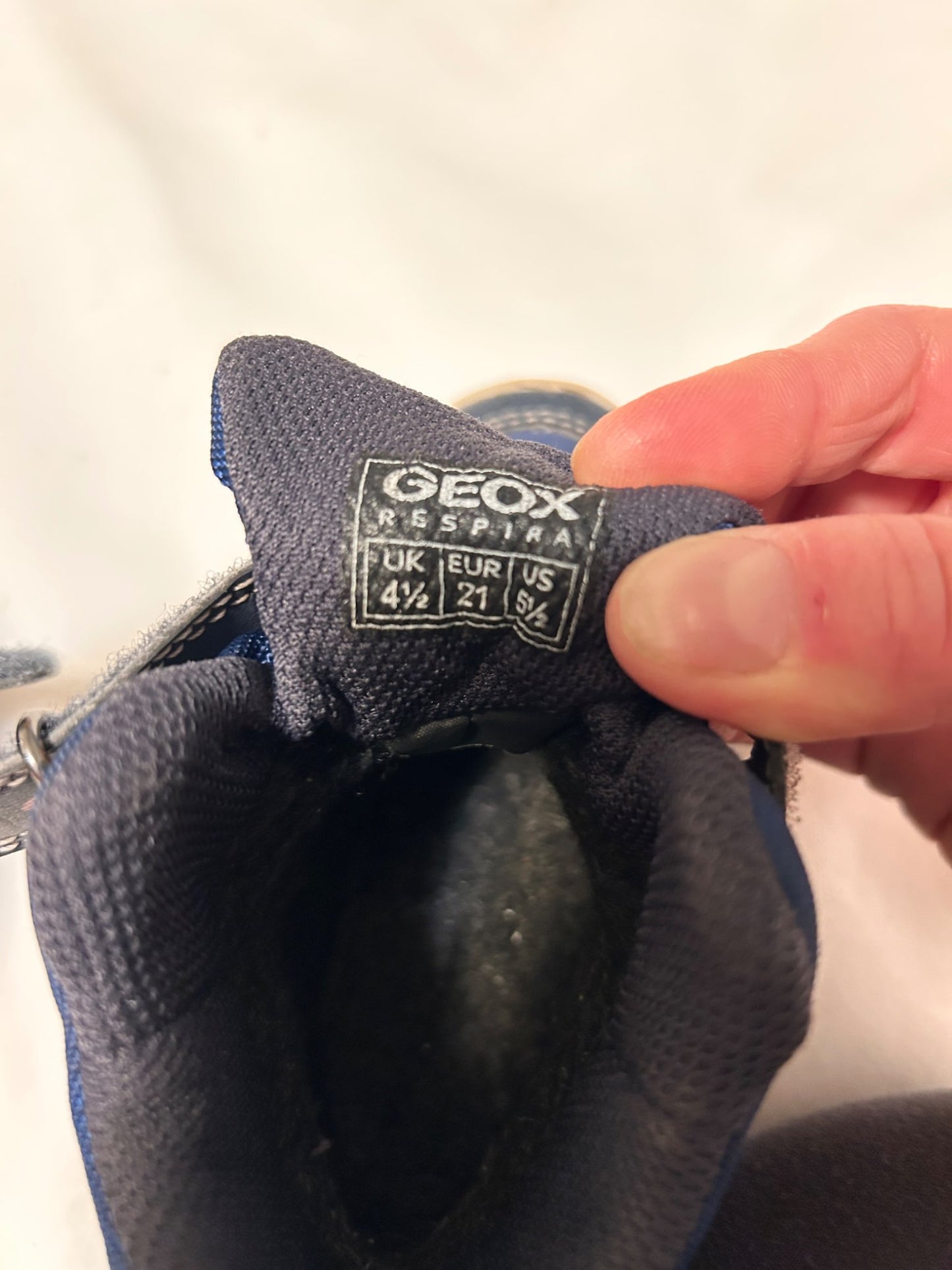 Geox winter boots size 21, Shoes 5.5 (Walkers:12-24 mth)