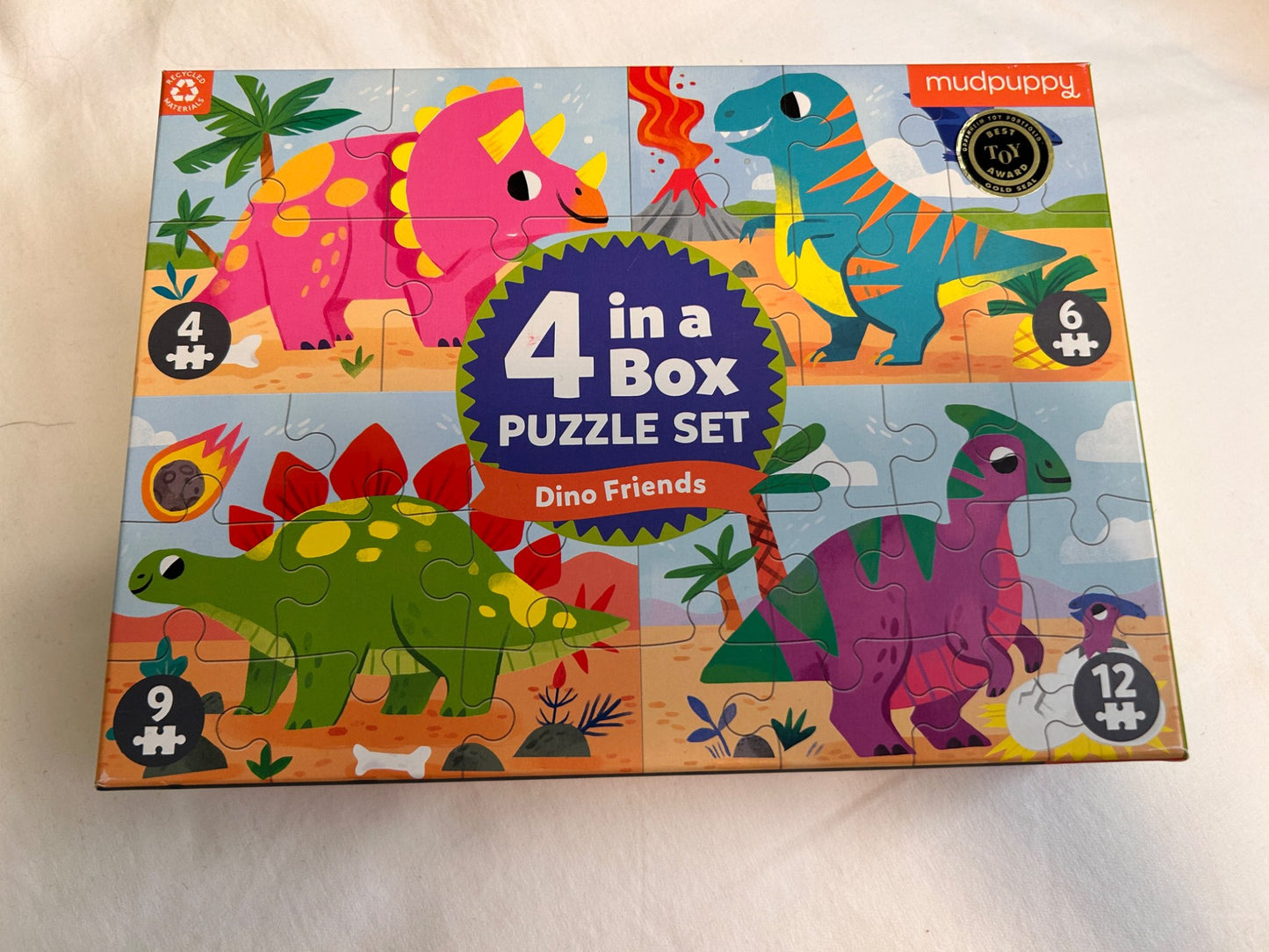 Mudpuppy set of 4 puzzles