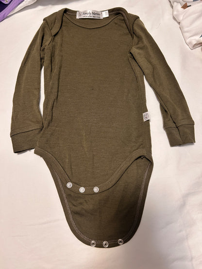 Merino wool onesie 18-24 months, Kids 24 Month (18-24M)
