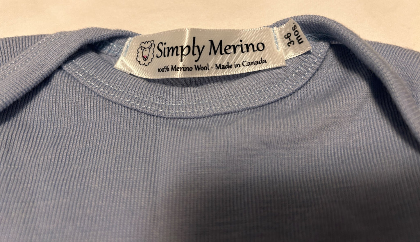 Merino wool top and pants 3-6 months, Kids 6 Month (3-6M)