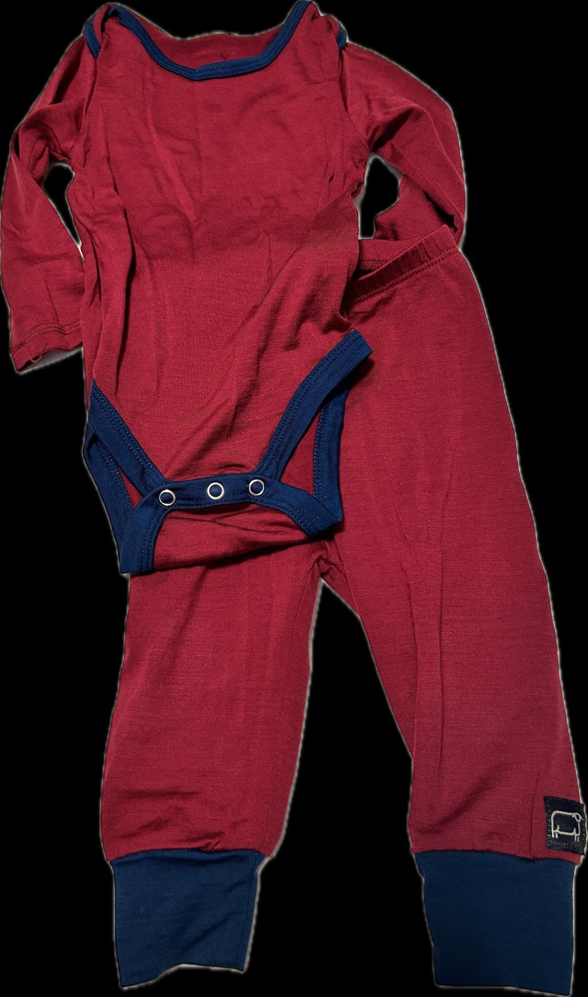 Wee Woollies top and pants 6-12 months, Kids 12 Month (9-12M)