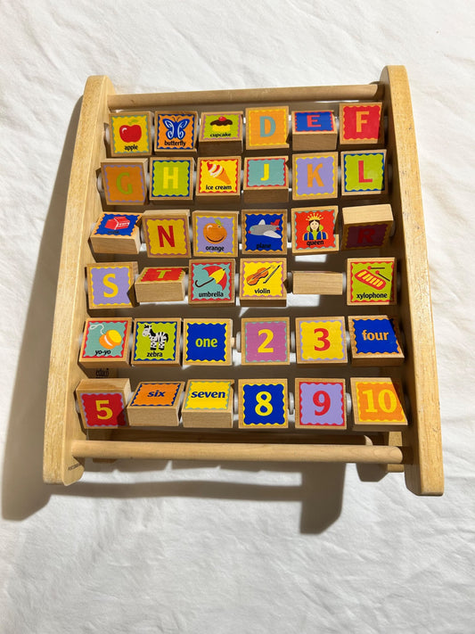 Hape Alphabet and Number Abascus