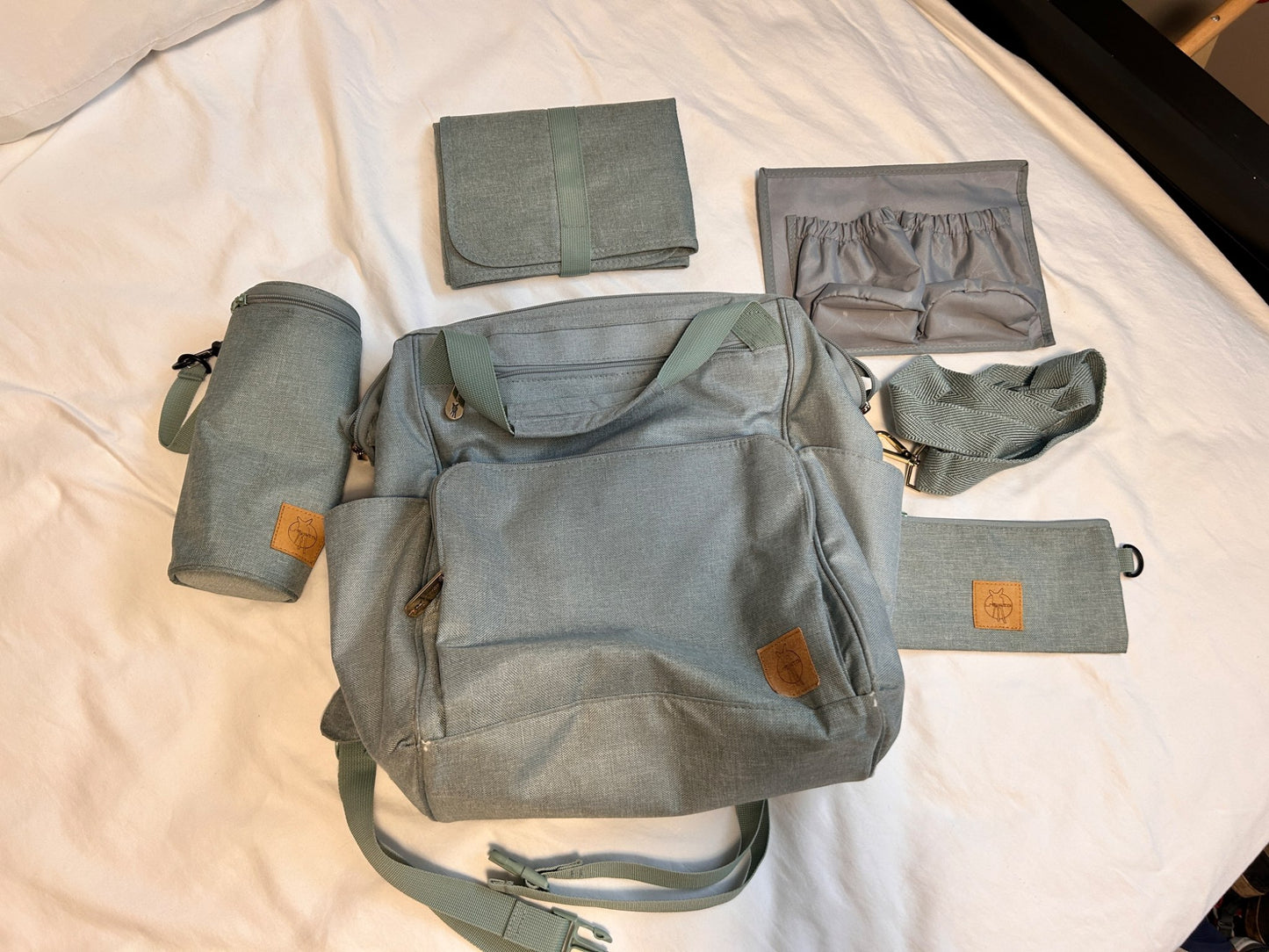Lassig diaper bag backpack