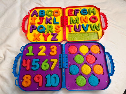 Sesame Street portable numbers and letters sets